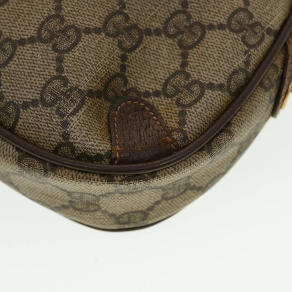 GUCCI GG Canvas Web Sherry Line Shoulder Bag Beige Red Green Auth 43903 - Picture 16 of 16